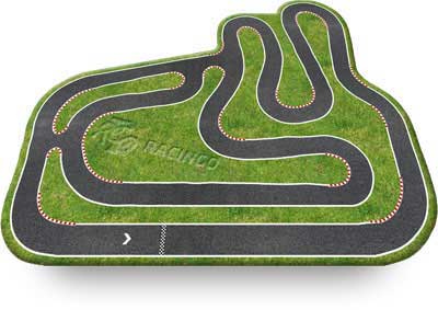 Streckenlayout Ala Karting Circuit
